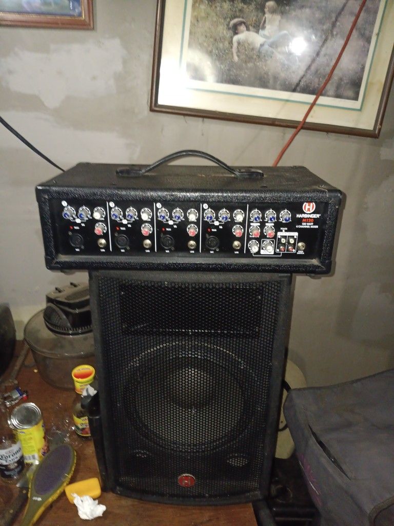 4 Channel PA System