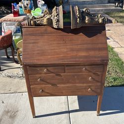 Antique Wood Desk