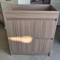 30 in Single Bathroom Vanity, Modern Bathroom Cabinet with Soft Closing Door & Drawers