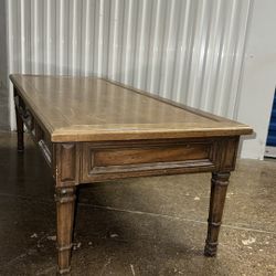1950s henredon wood mid-century modern coffee table