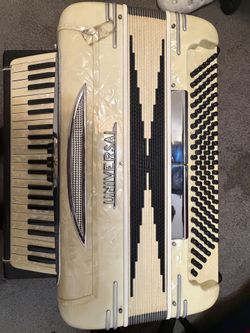 Accordion Piano Vintage 1950s - 1960s Italy Universal
