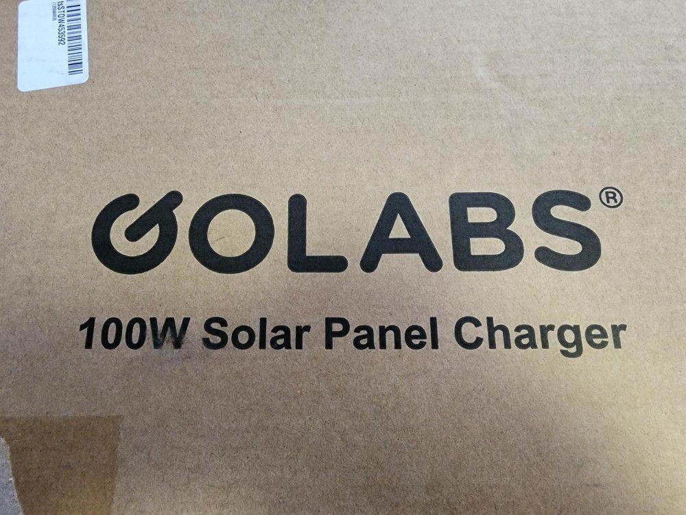 Go LABS 100W Solar Panel Charger