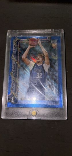 Cooper Flagg Rookie Card (Christmas Blue Glitter Edition)