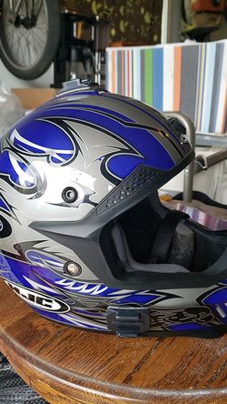 HGC motorcycle helmet with helmet Cam mount on top