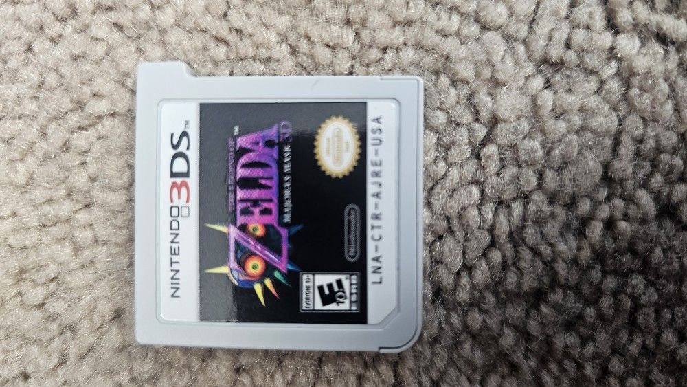 Zelda Majoras Mask 3DS Game