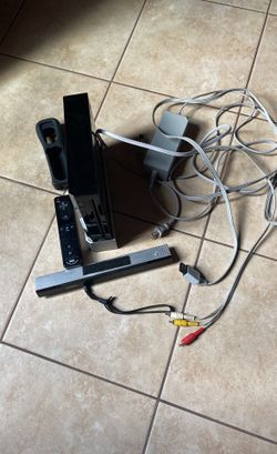 Black Nintendo Wii 
