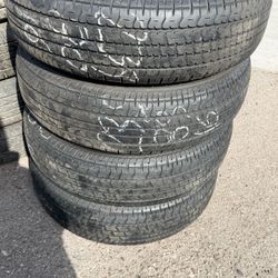 Used Set Of Goodyear Trailer Tires Size ST235/80/16 