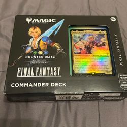 FINAL FANTASY Commander Deck - FINAL FANTASY X Counter Blitz 