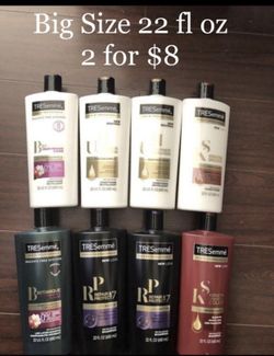 Big Size Tresemme (22 /28 fl oz) Shampoo & Conditioner 2 for $8