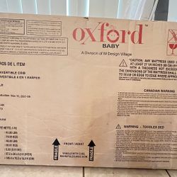Oxford Hyperactive Convertible Crib  