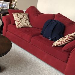 2 Red couches