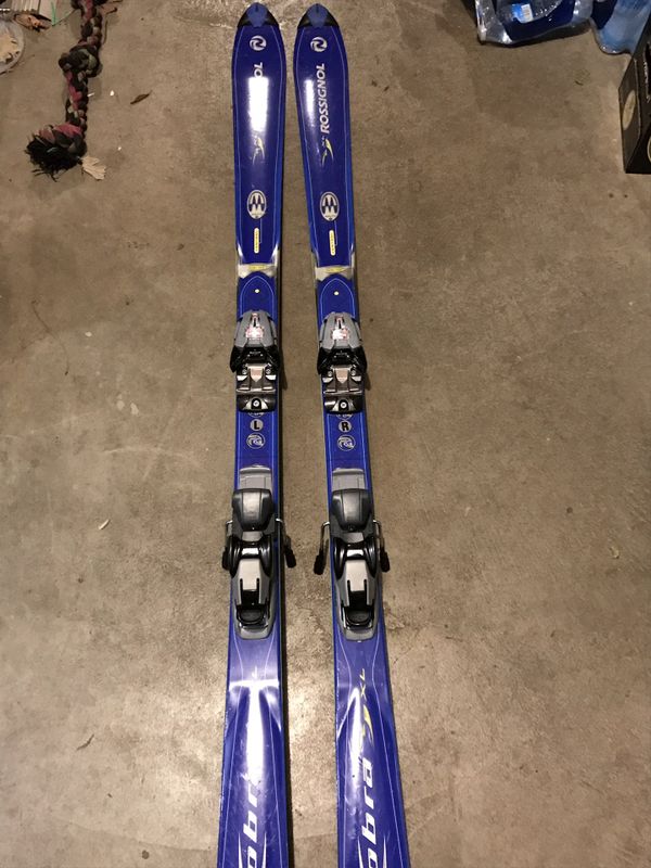 Rossignol 160 Skis with Poles and Bag for Sale in Yorkville, IL OfferUp