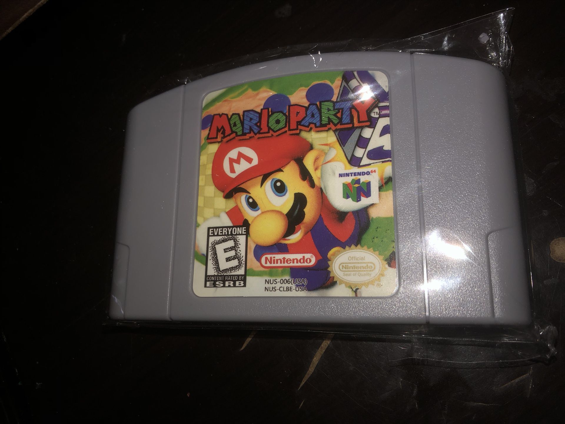 Nintendo 64 Mario Party Cartridge