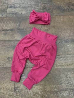Baby Pant And Headband Set 