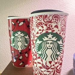 Starbucks Holiday Tumbler Set – 2 Pieces