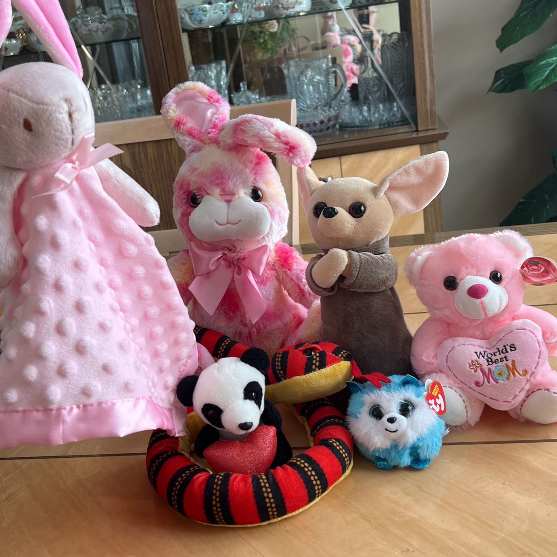 Plushies Toys Set Of 7 