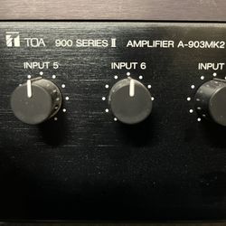 TOA Amplifier 900 Series II Amp A-903MK2