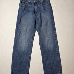 Levi's '94 Baggy Jeans Womens 29 Relaxed Straight Mid-Rise Medium Wash Denim