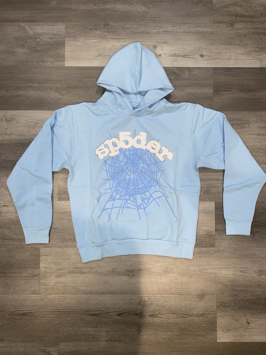 Sp5der Web Hoodie (Sky Blue)