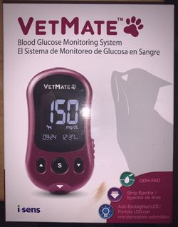 VetMate PET Blood Glucose Monitoring System
