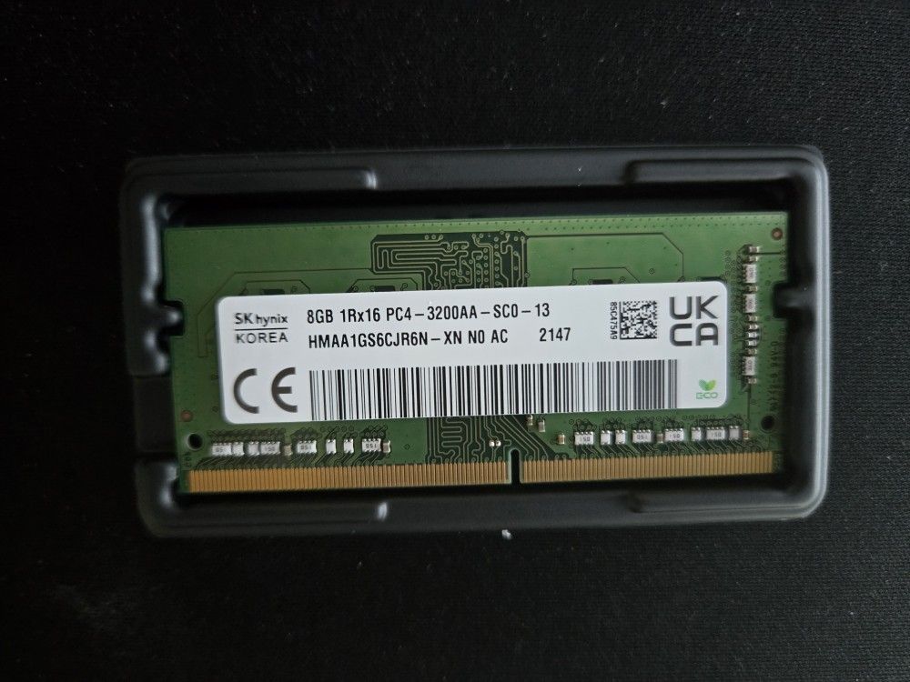 Hynix RAM laptop 8GB 1Rx16 PC4 3200.