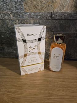 Authentic Lattafa Hayaati Gold Elixir Unisex – 100ml EDP Perfum Cologne