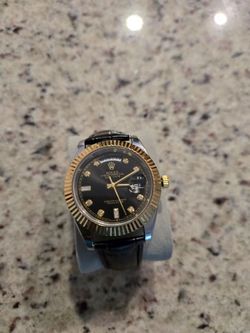 Presidential Gold/ Black Dial