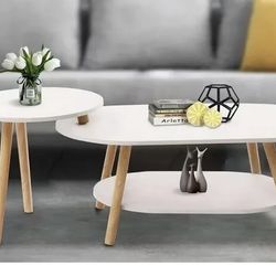 32" Round Nesting End Table