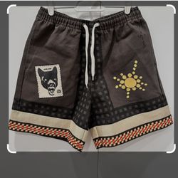 Travis Scott Wolves Shorts 