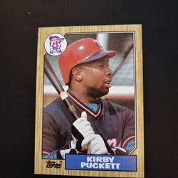Kirby Puckett Topps 1987 #450