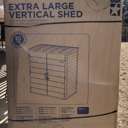 Suncast Extra Large Vertical Shed 
