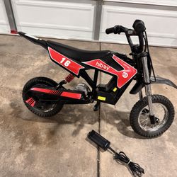Hiboy DK1 Electric Dirt Bike 36v Lithium Ages 3-10