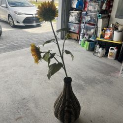 Florero De Girasol 