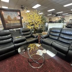 Recliner Sofa And LoveSeat Set