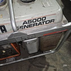 KUBOTA A5000 gas GENERATOR 