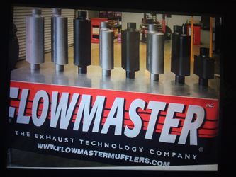 FLOWMASTER PERFORMANCE MUFFLER $160UP EACH ELMOFLES