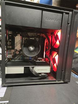 Gaming Pc: Rtx 3060Ti, 8gb Ram, Ryzen 5, SSD, WiFi