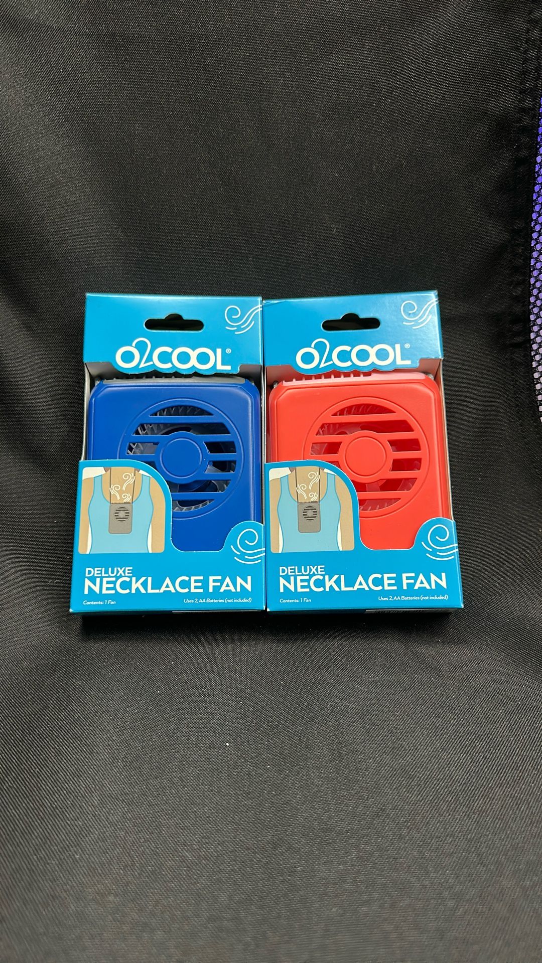 O2 Cool Deluxe Necklace Fan