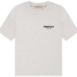 Fear of God Essentials T-Shirt – Light Oatmeal – Size Large – BNWT