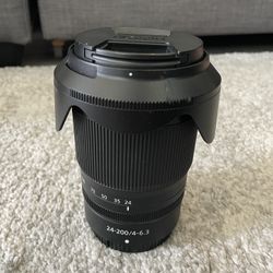 Nikon NIKKOR Z 24-200mm f/4-6.3 VR