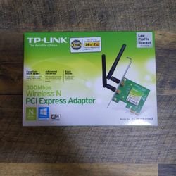TP-LINK PCIE WiFi Adaptor (Wireless N, 300Mbps)