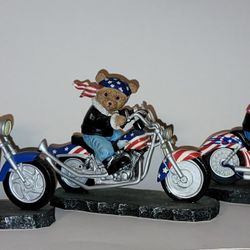 Faithful Fuzzies Motorcycle Collection From Hamilton Collections