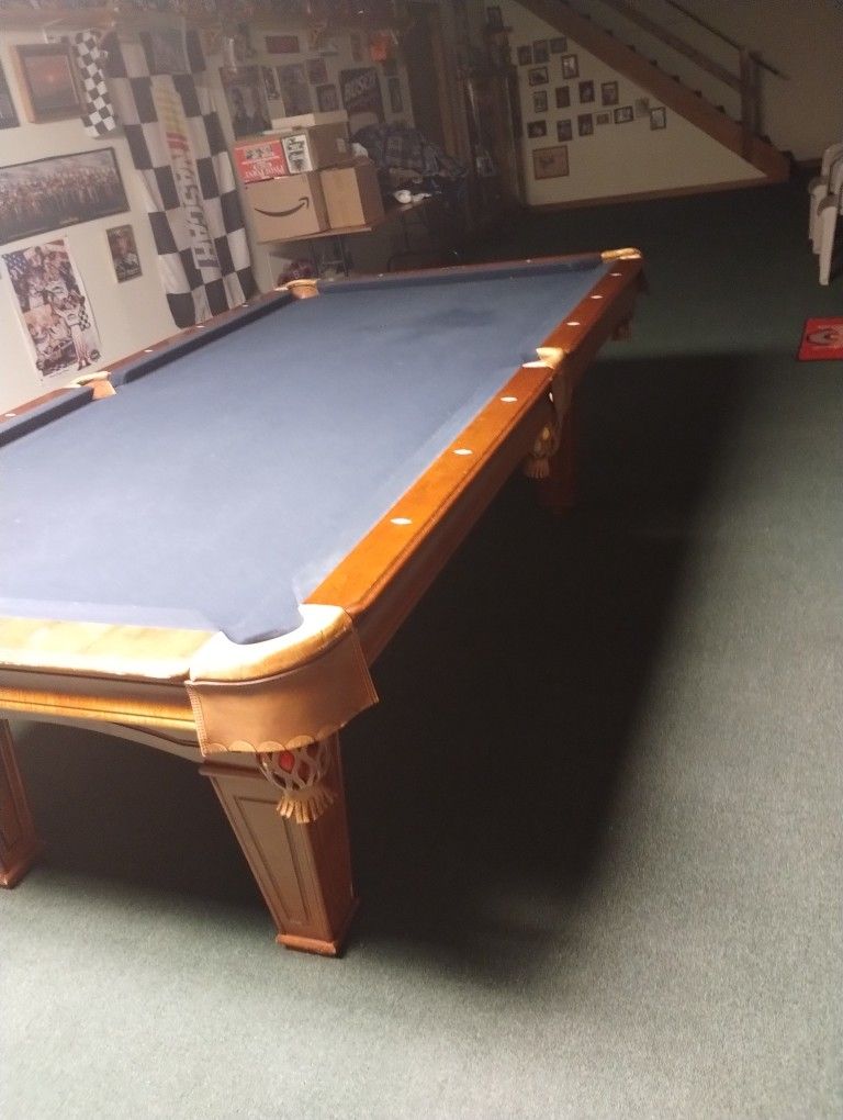 8ft Imperial Label Billiards Table