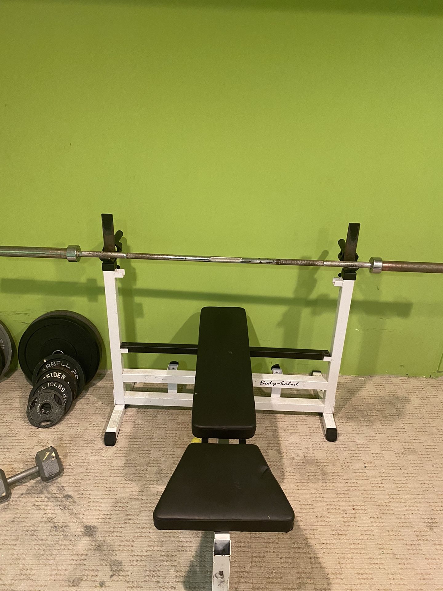 Body Solid Bench Press/ Squat Rack