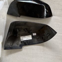 4 Series OEM BMW Mirror caps Black Sapphire Metallic