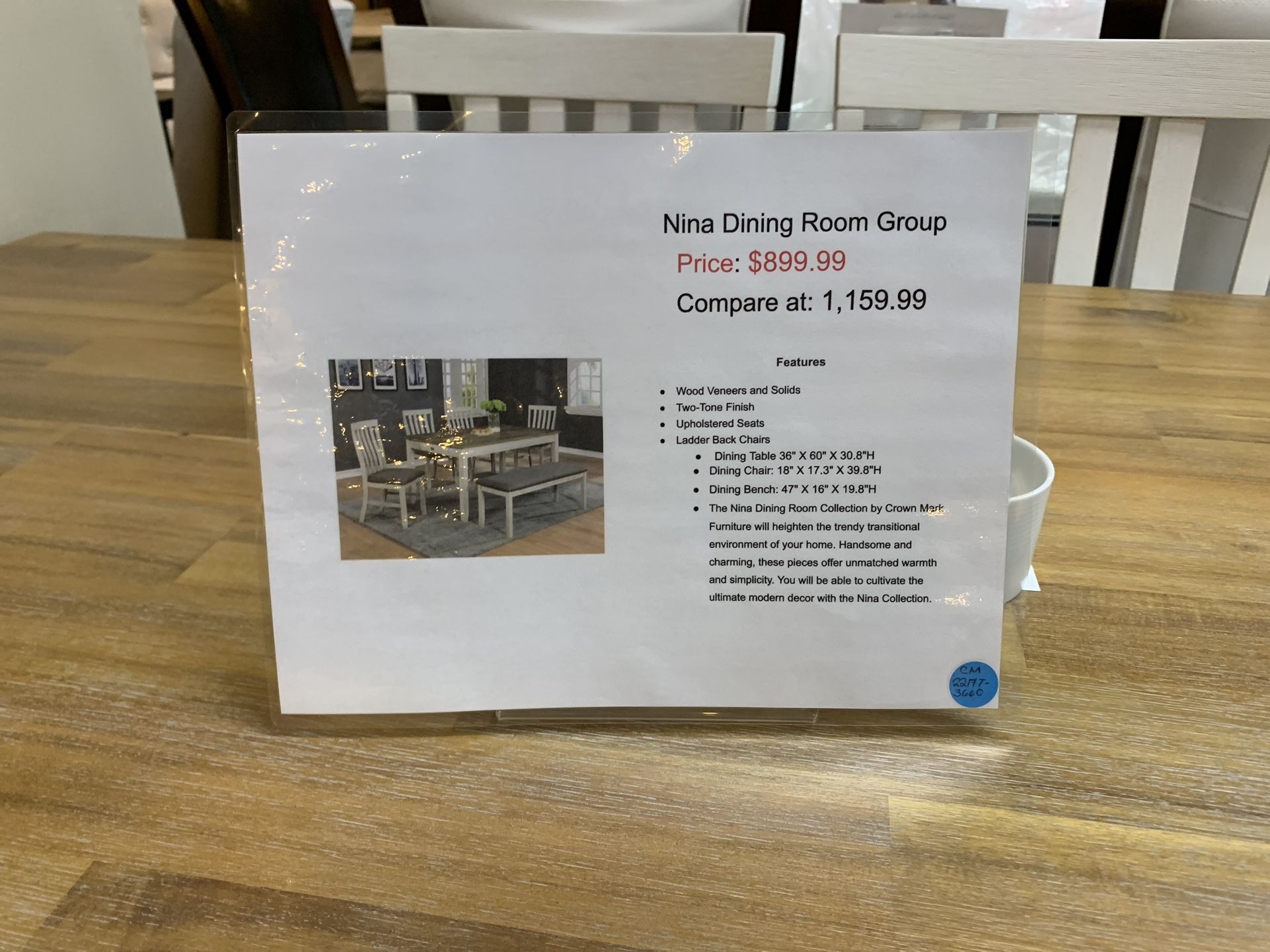 Nina Dining Room Group