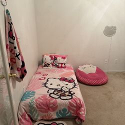 Hello Kitty Matress And Decor 