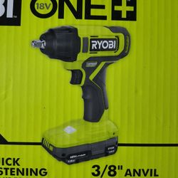 Ryobi 18v 3/8" Impact Wrench. Brand New. Tool Only. Does not include battery. 