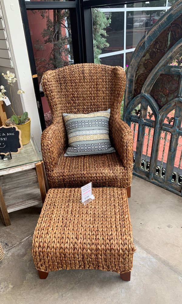 Pottery Barn Chair And Ottoman For Sale In San Diego Ca Offerup