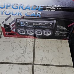 Jvc Deck With Flac Playback And 4 Brand New Pioneer 6.5